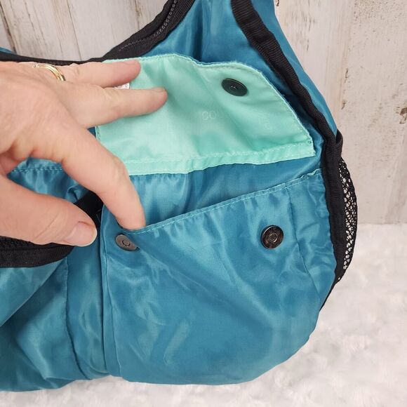 Thirty-One Explorista Crossbody Bag Dark Teal - Picture 8 of 10